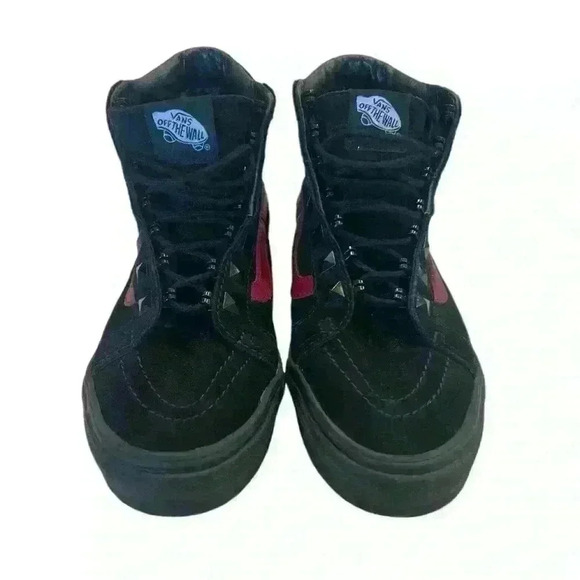 Vans Sk8-Hi Shoes With Black Studs Size 7 - Picture 4 of 7